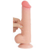 LoveToy SlidingSkin Gode avec Bourses Sliding Skin 15 x 4.5cm